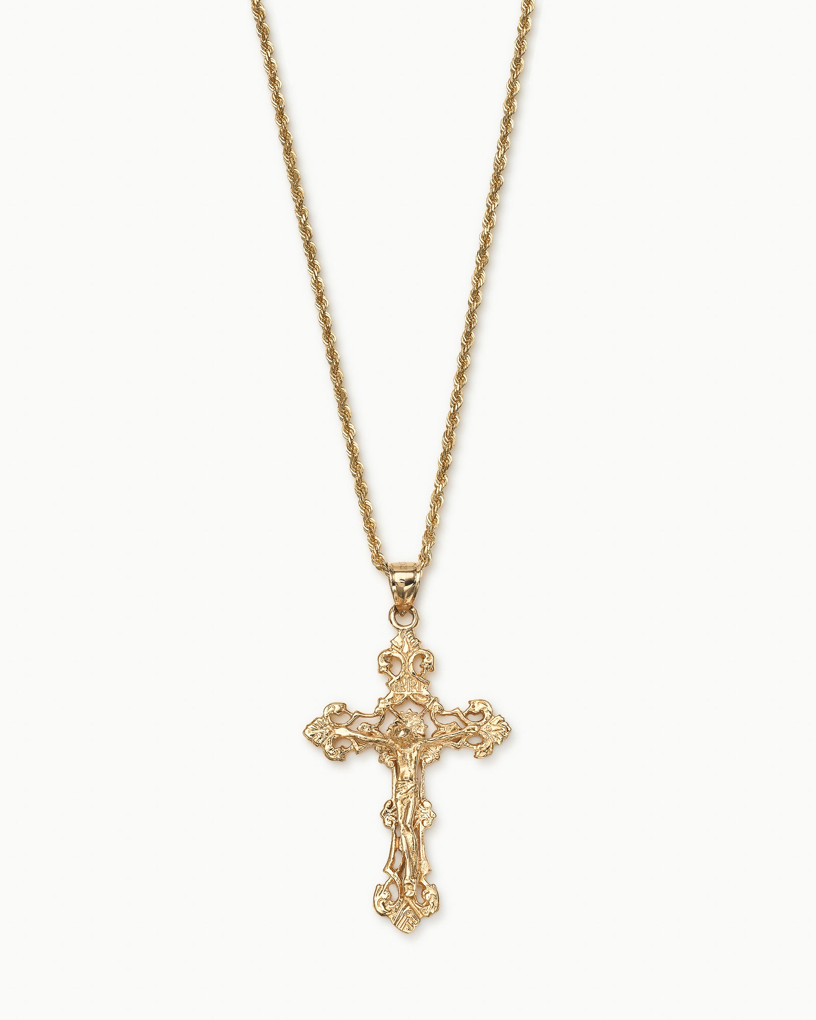 THE XL CRUCIFIX NECKLACE – ÖUGIE