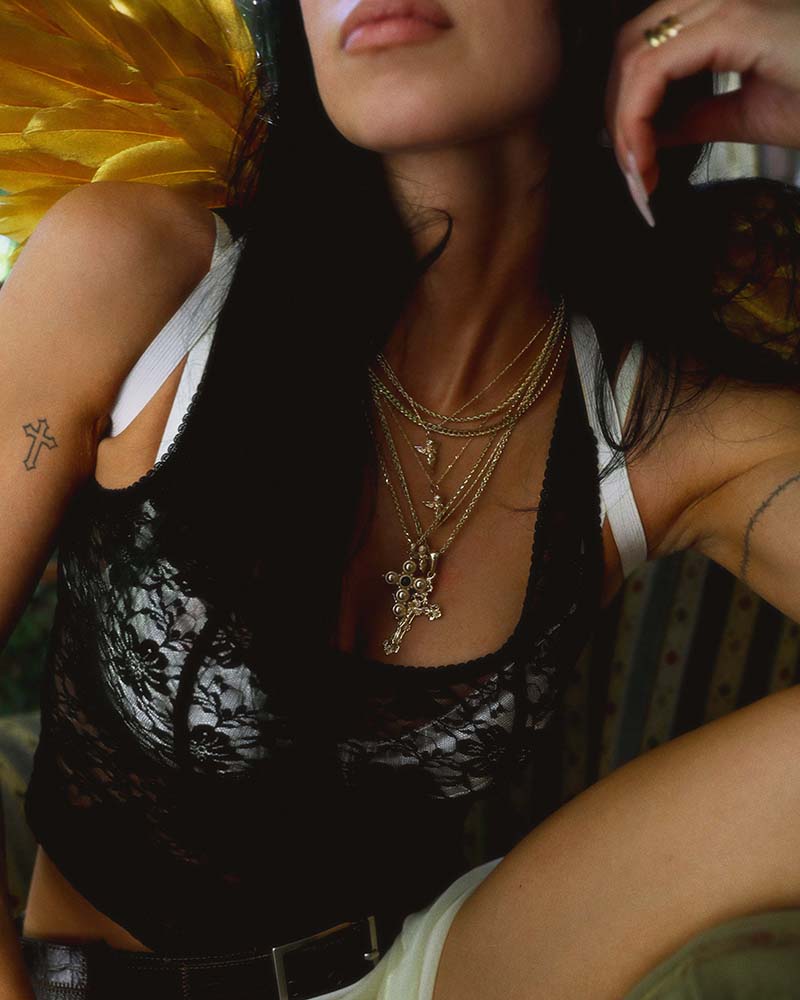 SALOMÉ x ÖUGIE: THE ANGEL NECKLACE