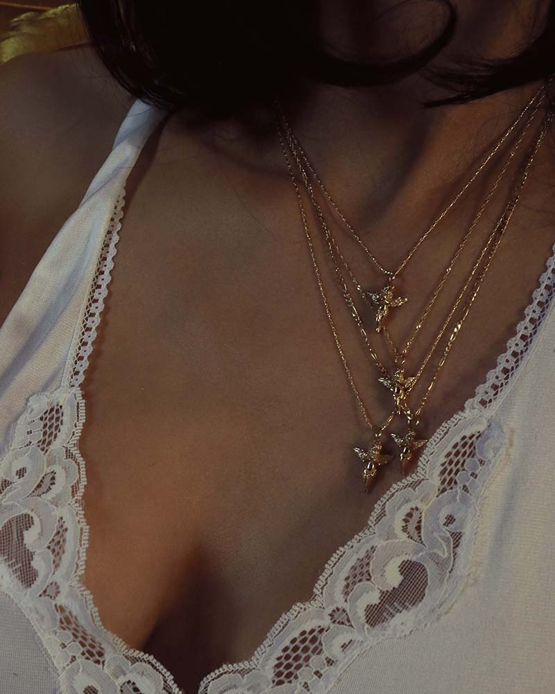 SALOMÉ x ÖUGIE: THE ANGEL NECKLACE