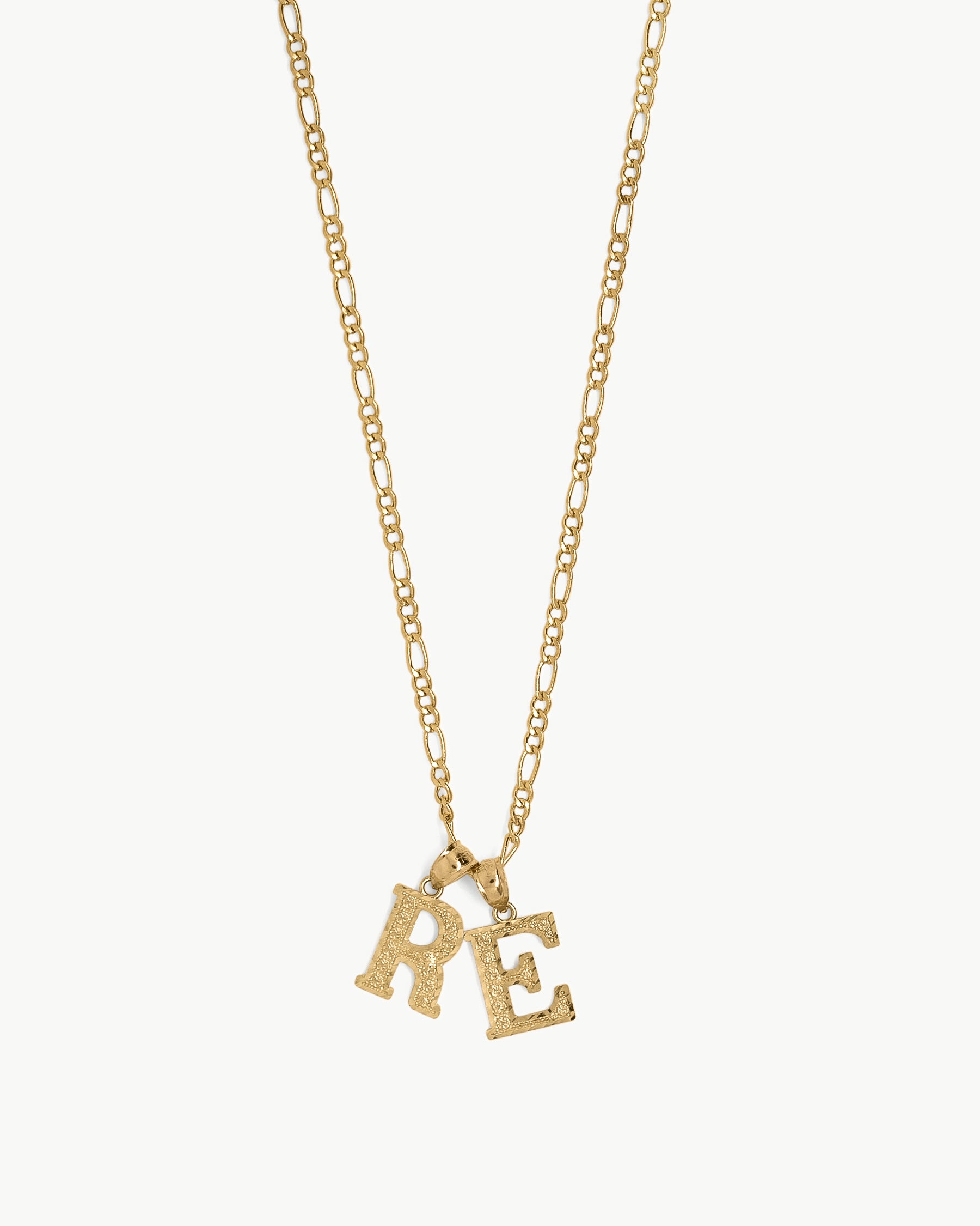 Ougie THE DOUBLE INITIAL NECKLACE