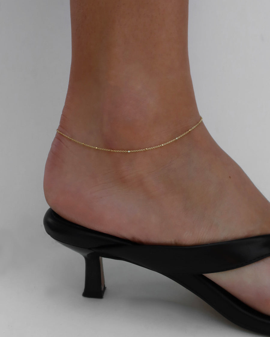 THE ICE CUBE ANKLET