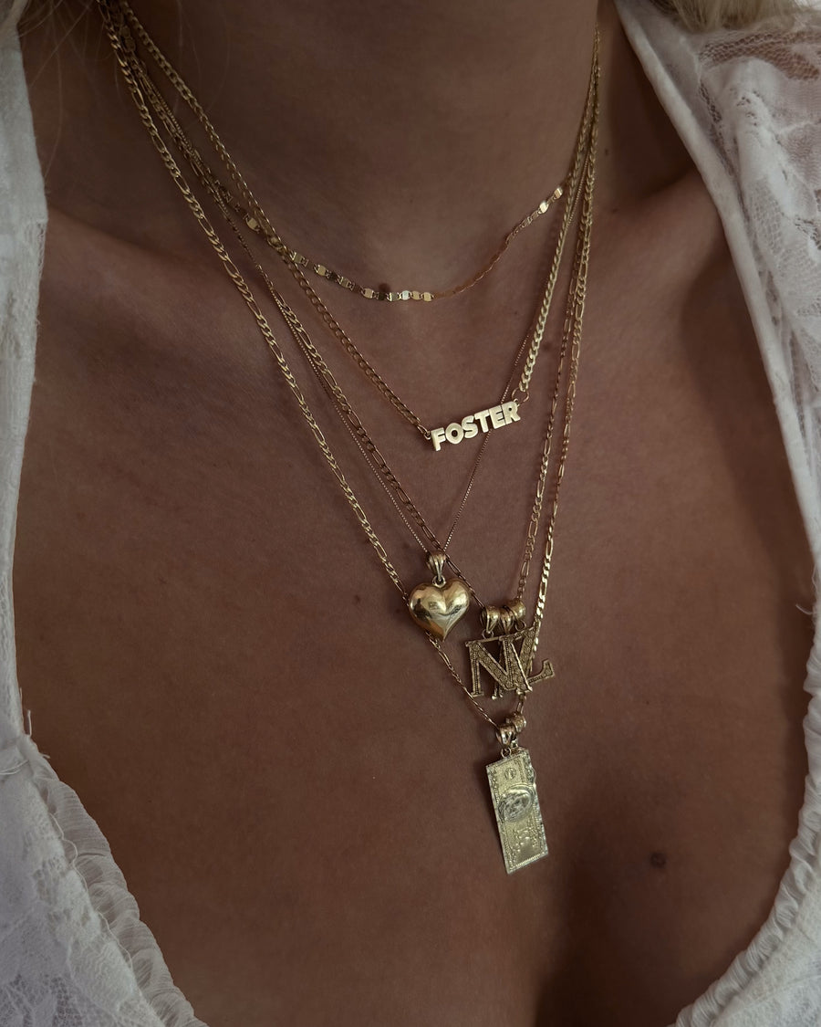 THE NAMEPLATE NECKLACE - BLOCK