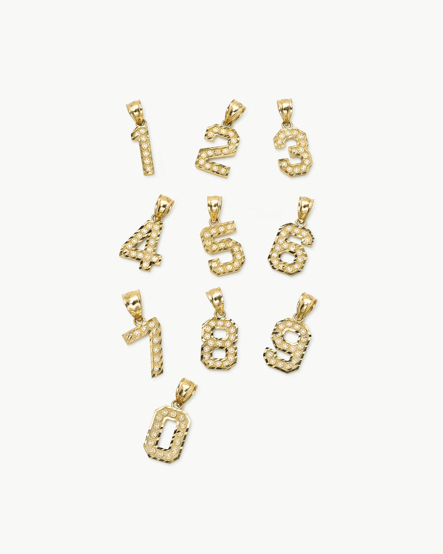 THE TRIPLE NUMBER NECKLACE