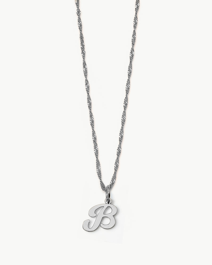 THE CURSIVE INITIAL NECKLACE