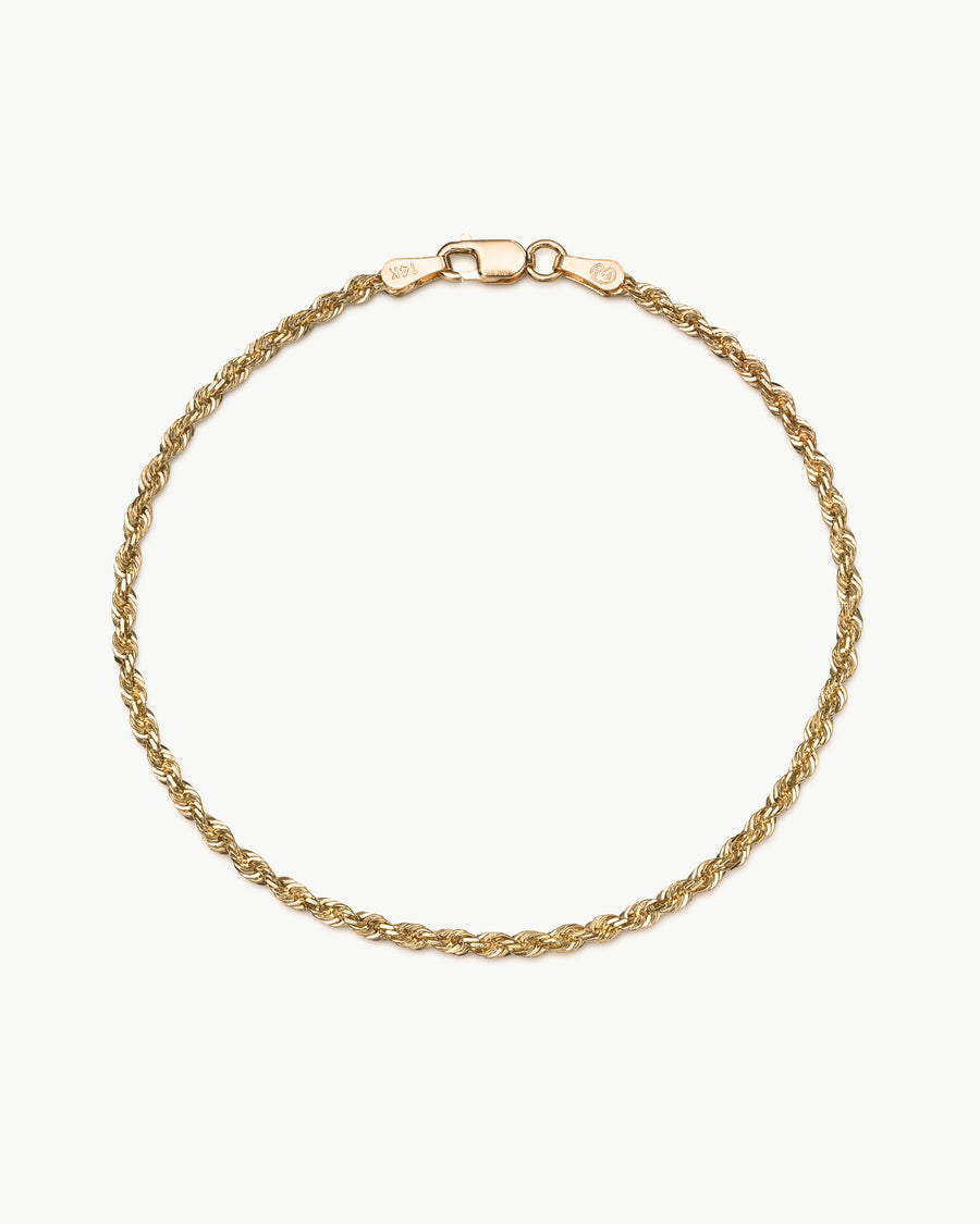 THE SMALL ROPE CHAIN BRACELET