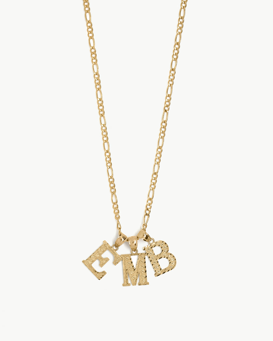 THE MULTI INITIAL NECKLACE