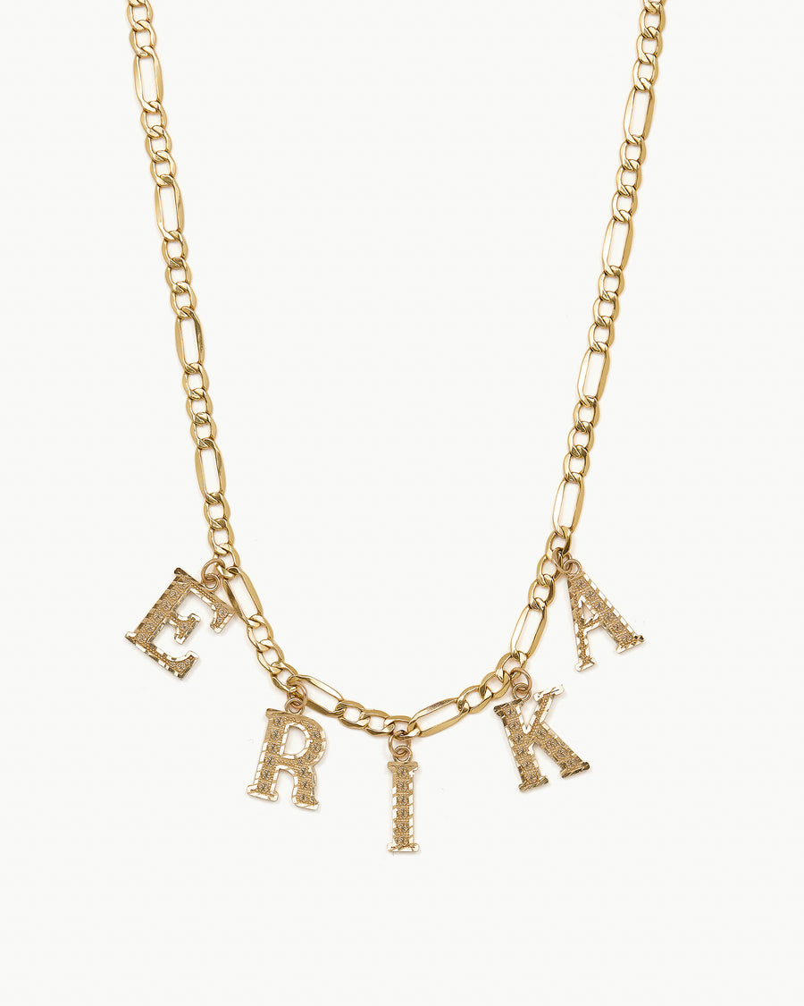 THE NAME DROP NECKLACE