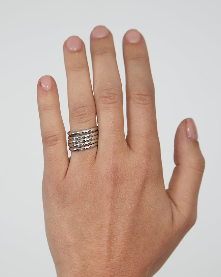 THE 2MM BAND WHITE GOLD – ÖUGIE - Main Image