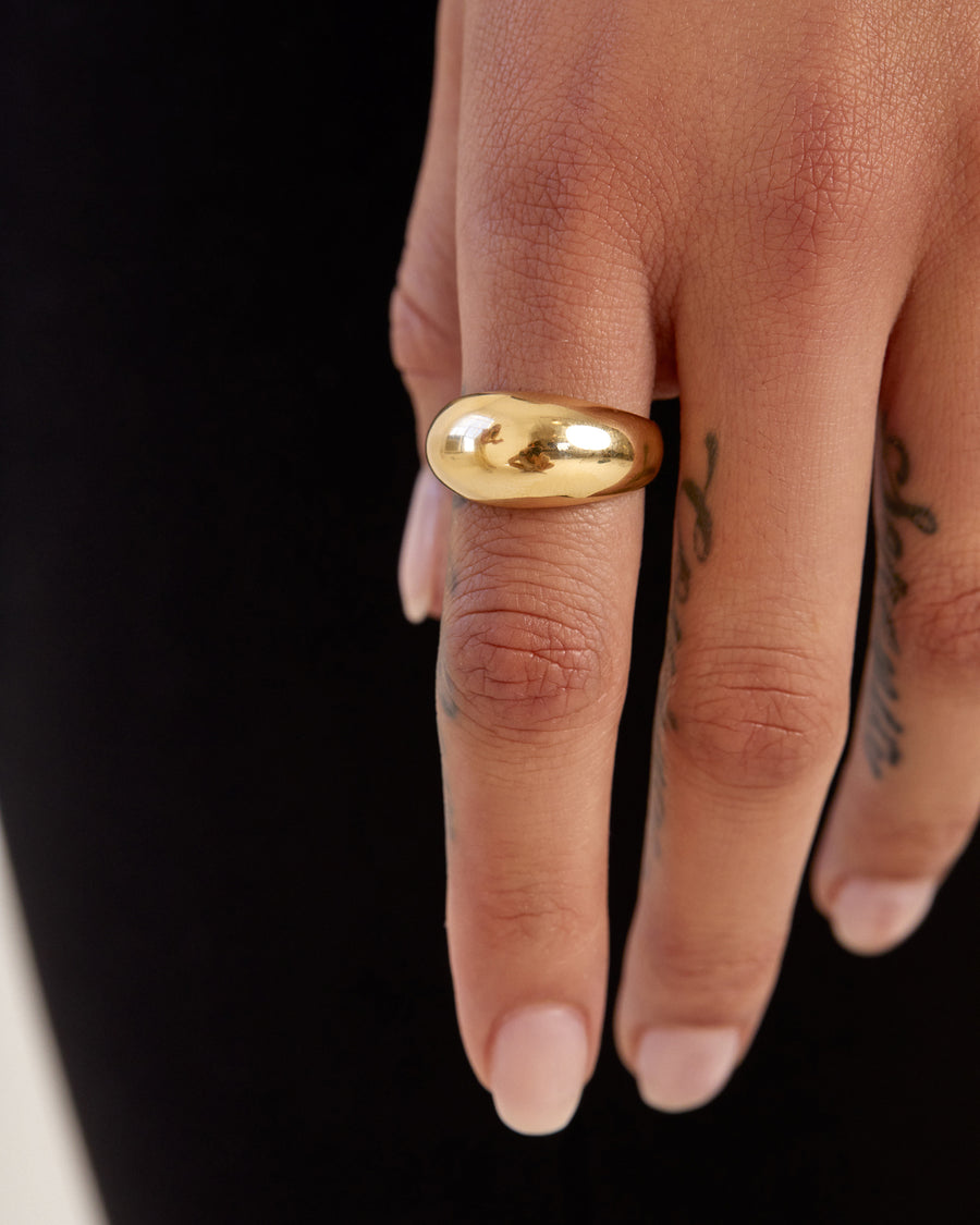 Gold Dome Ring - Noa | Ana Luisa | Online Jewelry Store At Prices You'll  Love